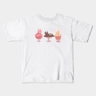 Cats - ice cream Kids T-Shirt